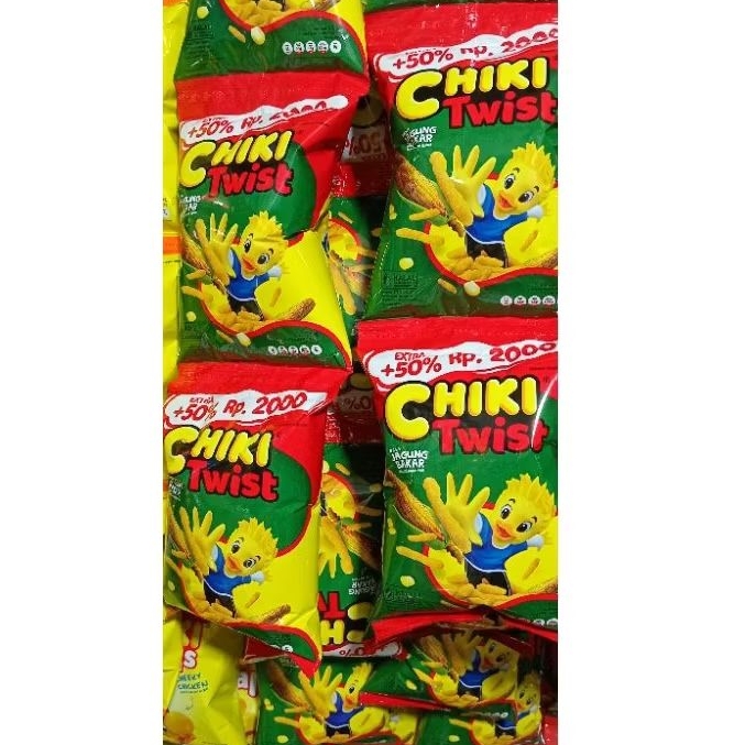 

Chiki jadul Twist Renceng (harga per pc)