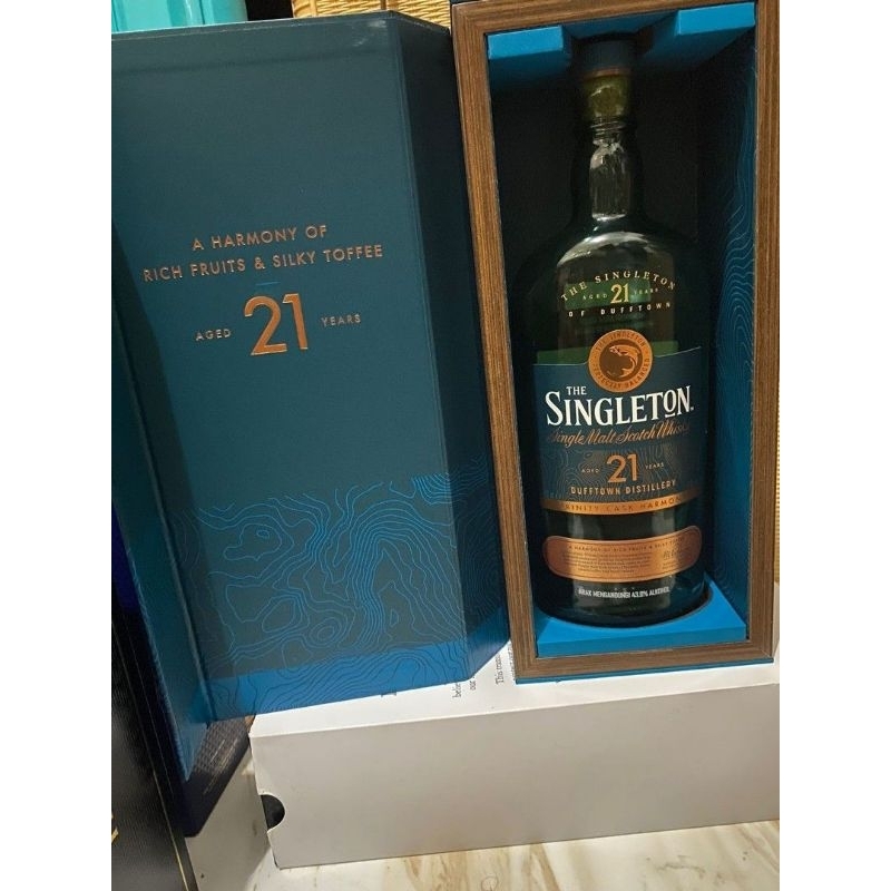 Botol kosong untuk pajangan botol Singleton 21 untuk hiasan dan pajangan , koleksi estetik