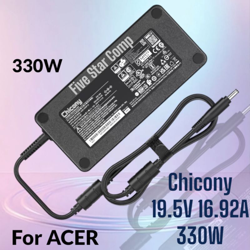 Adaptor Charger For Laptop Acer Nitro 16 17 5 AN515 AN517 Predator Helios 16 18 300 500 700 Triton 1