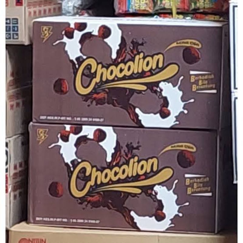 

Chiki chocolion berhadiah / 1 renceng isi 10 bungkus