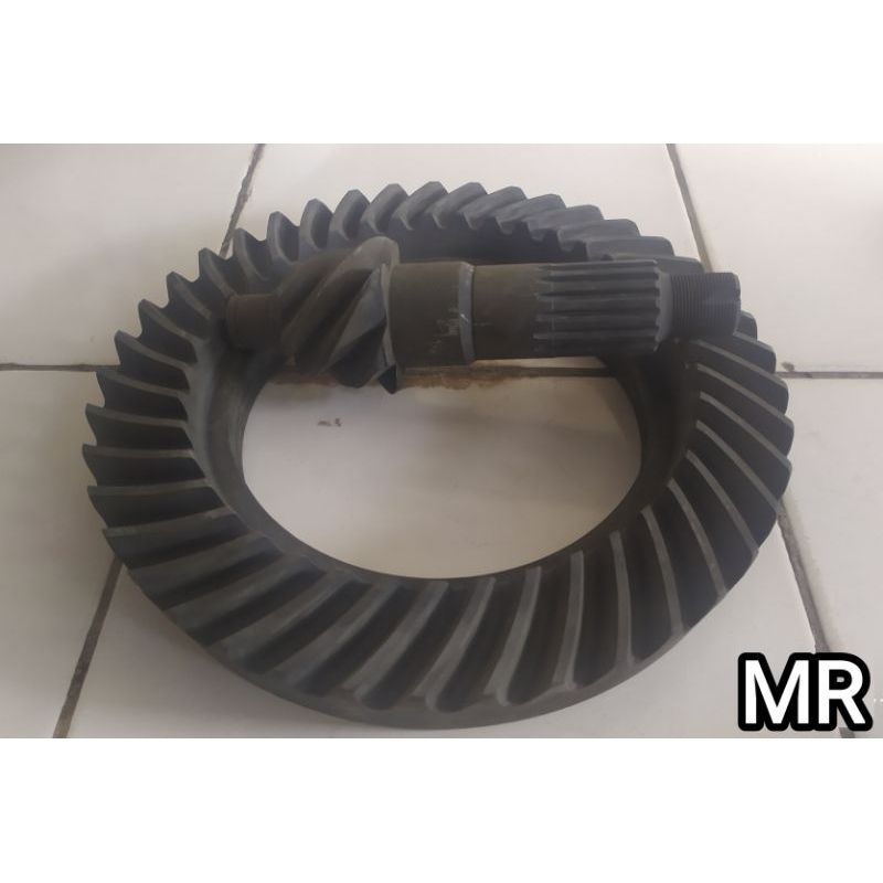 ASLI NKR66 NKR71 crown wheel gear gir set gigi nanas payung bulan matahari gardan original Isuzu elf