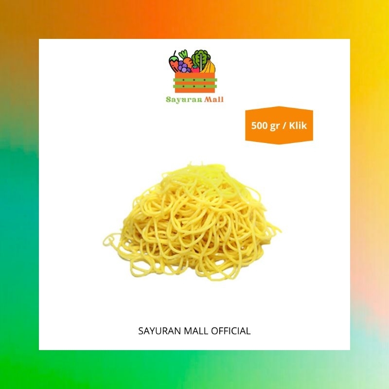 

500gr Mie Kuning Basah | Mie | SAYURANMALL