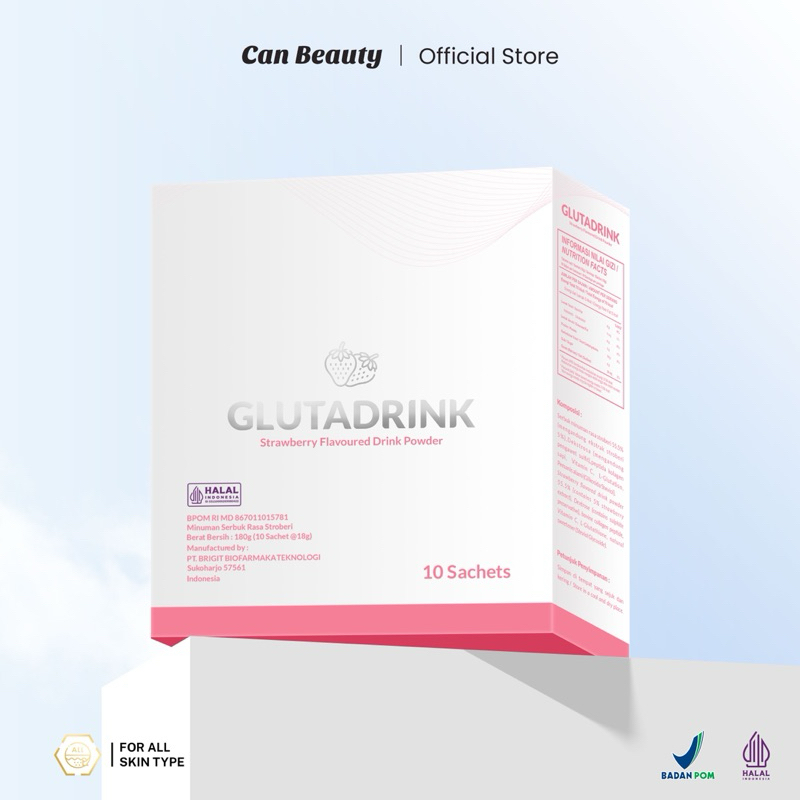 

[ FREE GIFT ] Can Beauty - Gluta Drink / Minuman Collagen