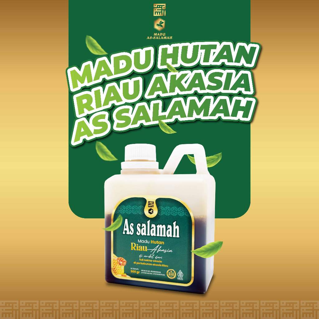 

As Salamah - Madu Hutan Riau Akasia 500 Gram Original