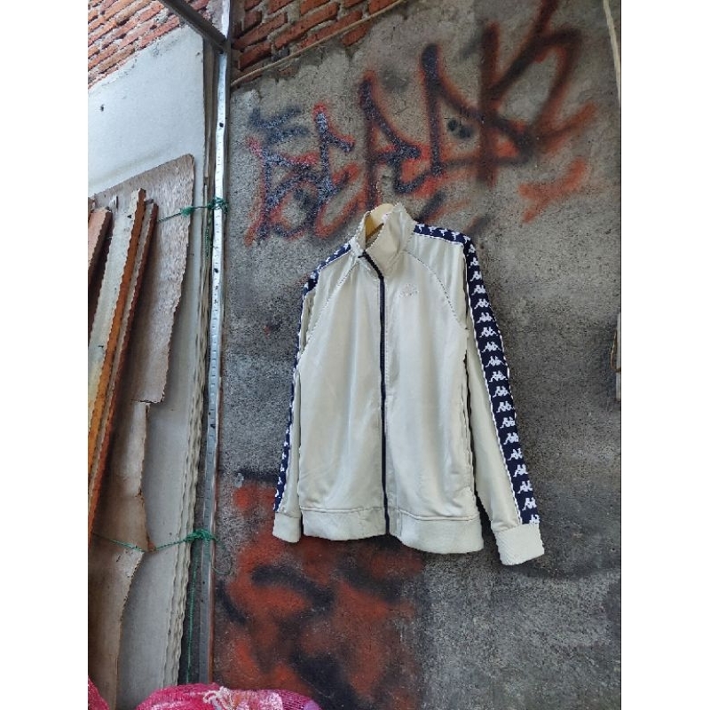 Tracktop Kappa Taped Cream Second