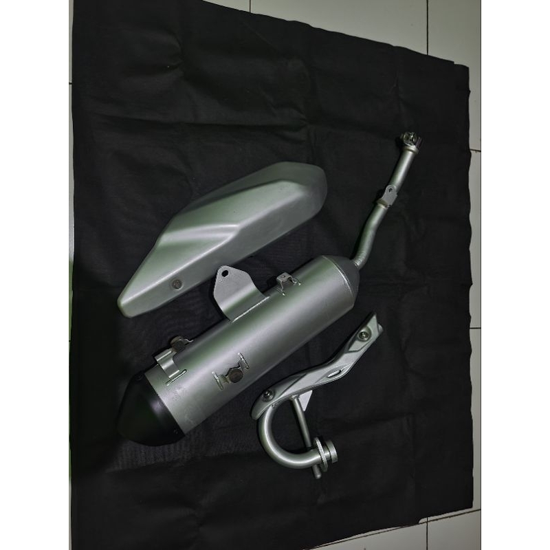 Knalpot Original Kawasaki KLX150G BF Dtracker