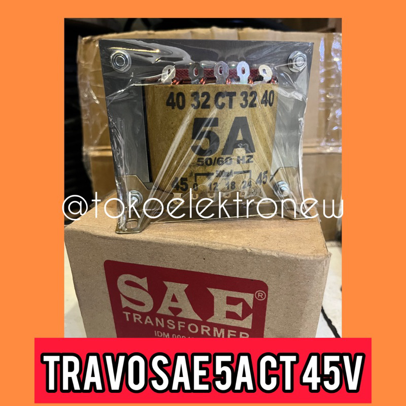 TRAVO SAE 5A CT 45V TRAVO MURNI