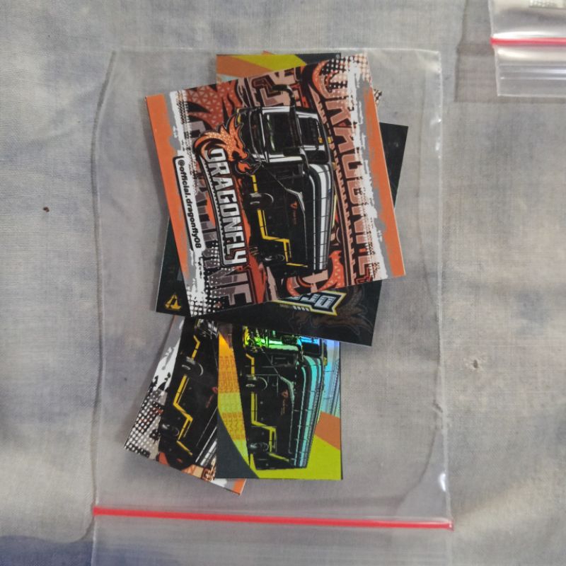 

stiker bus tiban inten "dragon fly