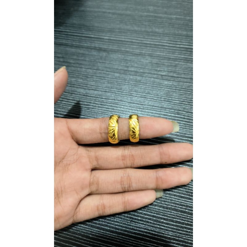 cincin ukir koin 91,5gram  size 17, 18