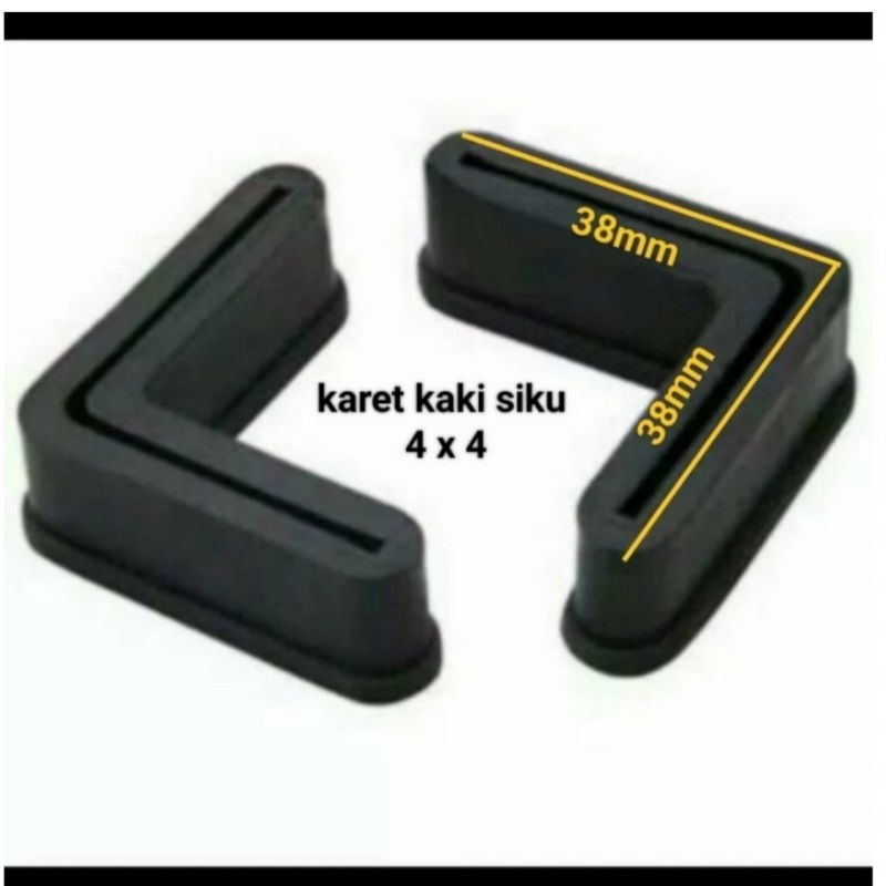 Karet kaki siku lubang 4x4