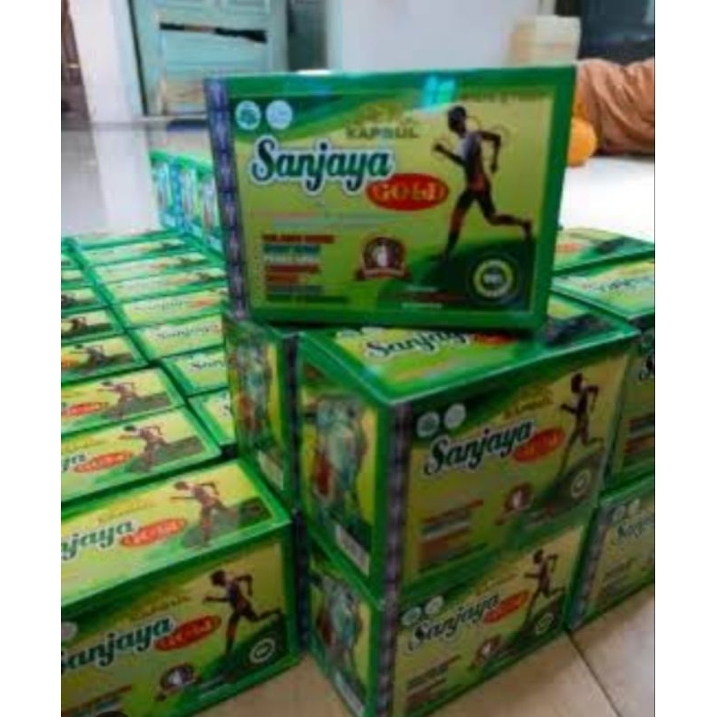 

kapsul sanjaya gold herbal pegal linu