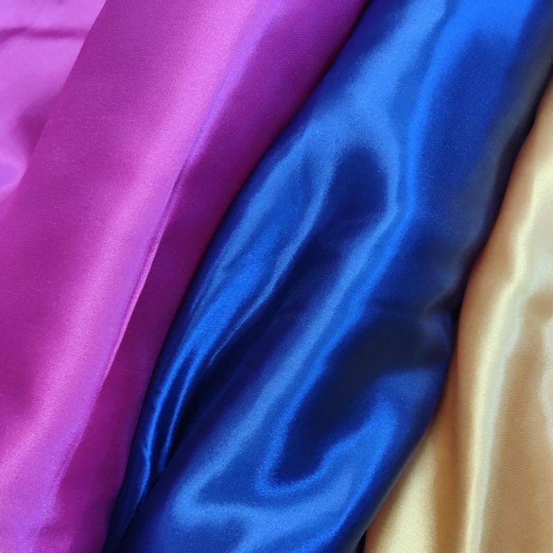 Kain Satin / Saten Polos Meteran