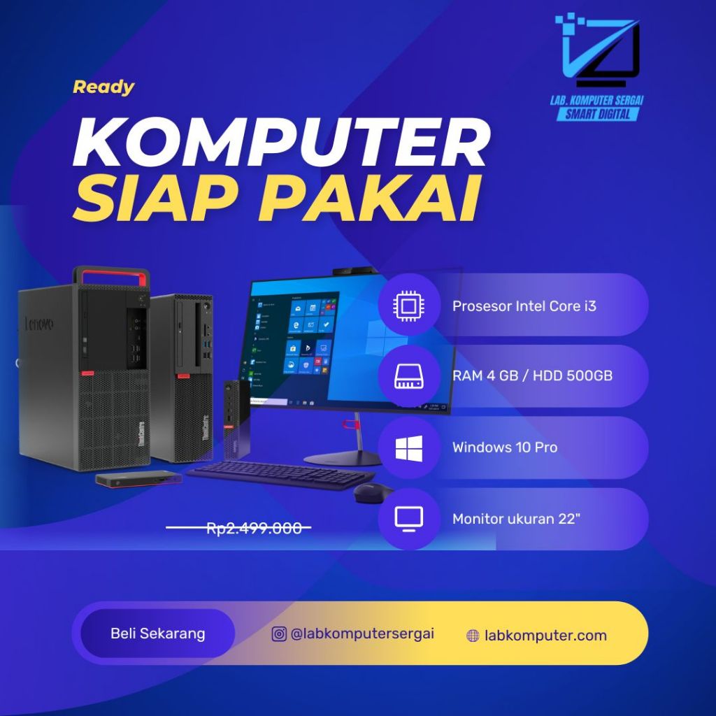 Komputer Komplit Core i3
