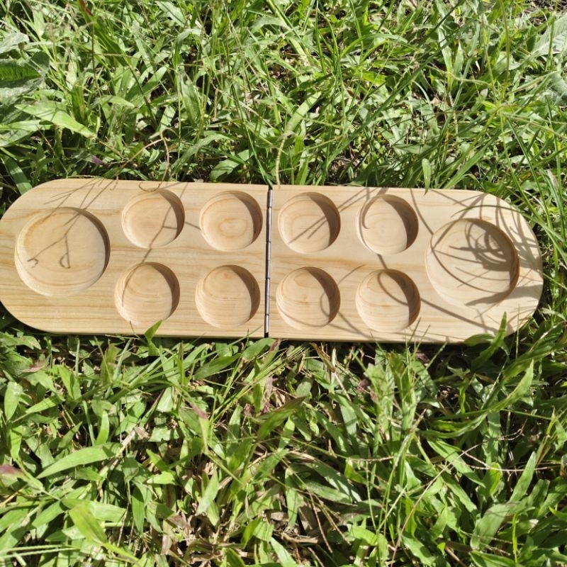 congklak kayu / mainan congklak kayu