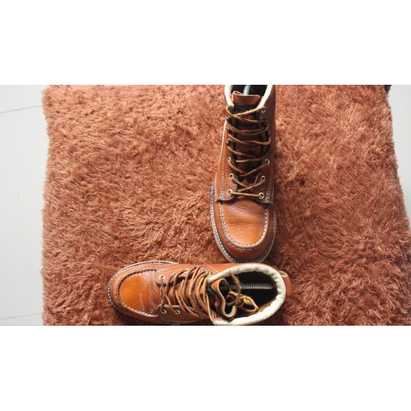 Sepatu boot high mewah " Thorogood" Upper kulit asli tebal ganas, tapak moctoe wexter, rata tambal m