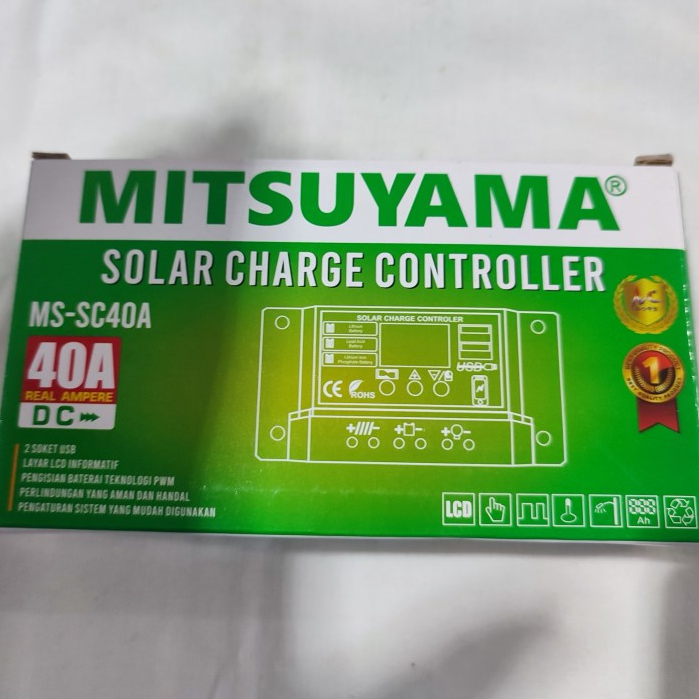 MITSUYAMA SOLAR CHARGE CONTROLLER INTELLIGENT /  SOLAR CHARGE CONTROLLER 40A 50A 60A