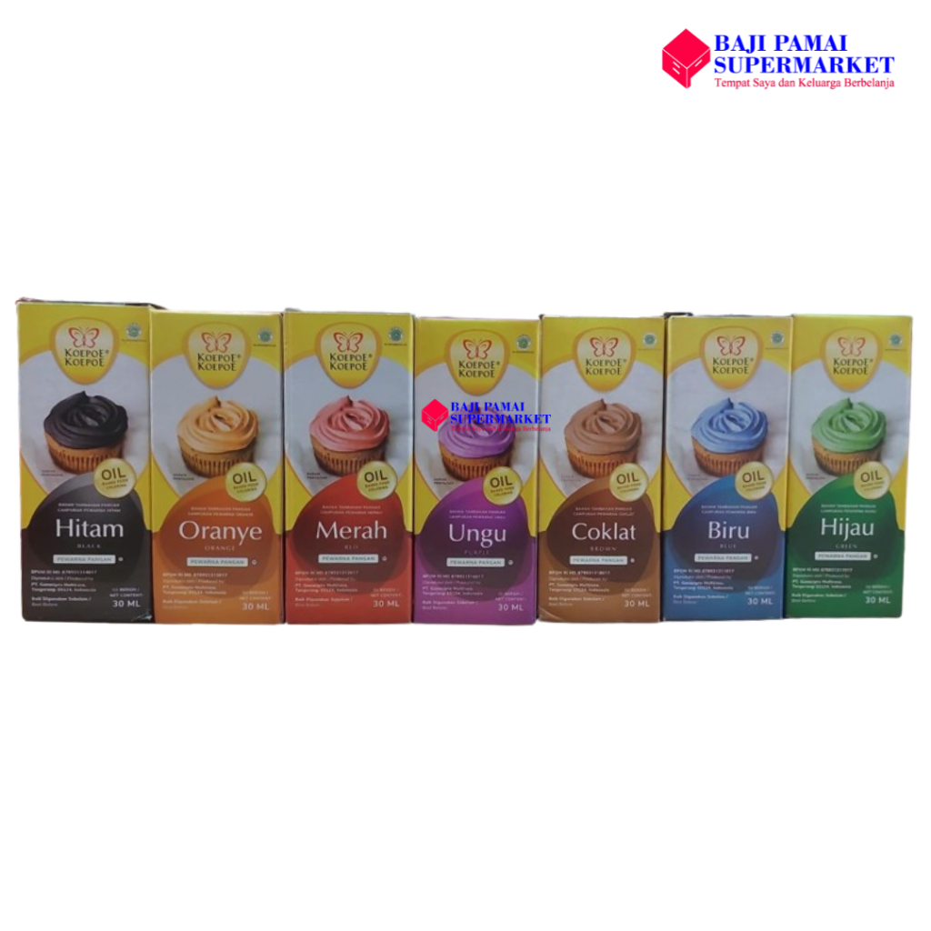 

Koepoe-Koepoe Oil 30 ml All Variant Pewarna Pangan