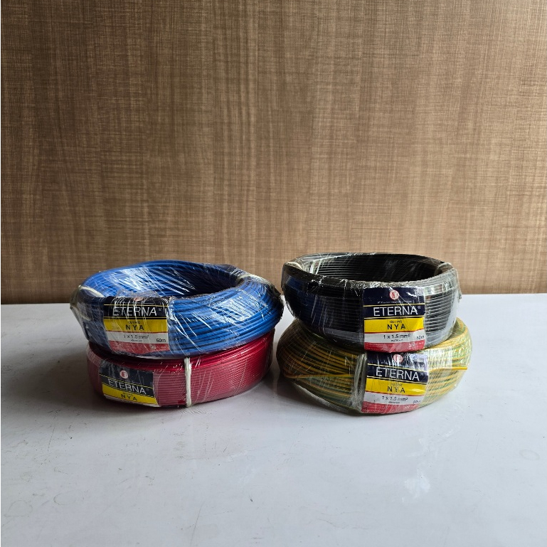 Eterna NYA Kabel Tembaga 1x1.5mm 50M
