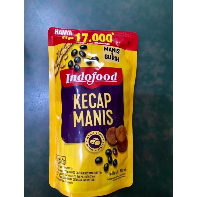 

kecap manis indofood 17000 520ml