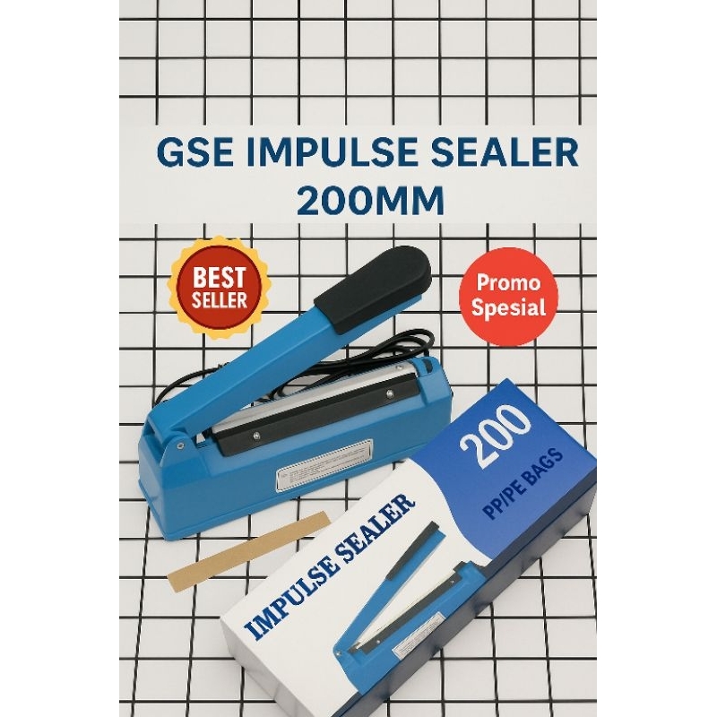 GSE IMPULSE SEALER / PLASTIK SEALER / SEALER MACHINE