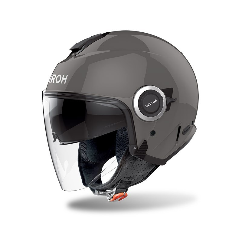 HELM AIROH HELYOS DARK GREY GLOSS HELMET HALF FACE AIROH ORIGINAL