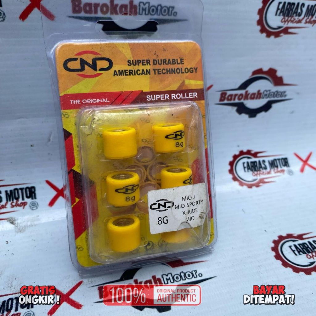 ROLLER RACING 8 GRAM YAMAHA MIO J MIO SPORTY X-RIDE MIO