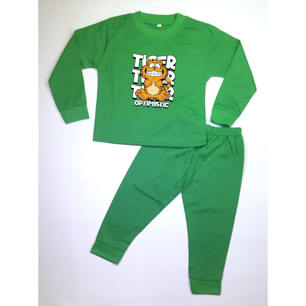 Setelan Kaos Panjang Anak-Anak Motif Garfield 2