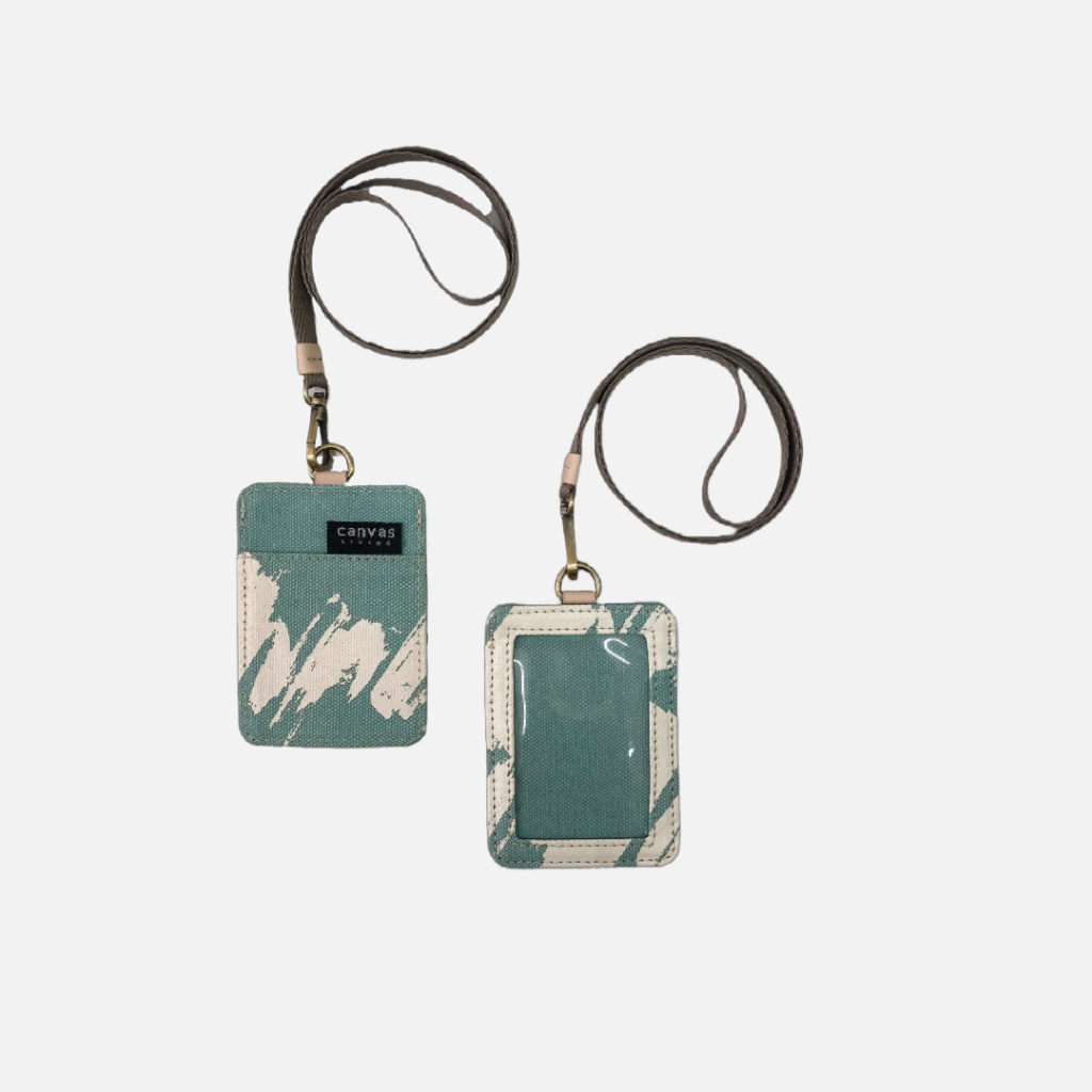 

ID Lanyard Kuas Blue Canvas Living