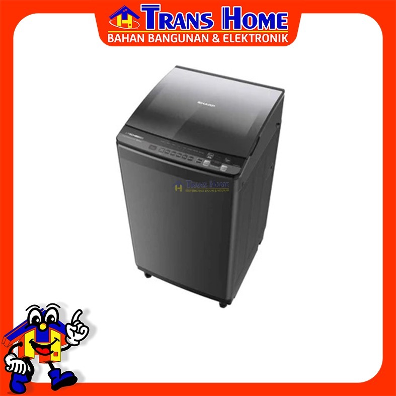 SHARP Mesin Cuci 1 Tabung Topl 8.5Kg Es-M8500Xt-Sa (SHARP)