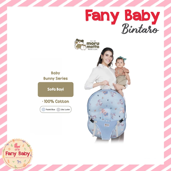 MORU MOTTO SOFA BAYI 2IN1 BABY BUNNY SERIES / MMK9015