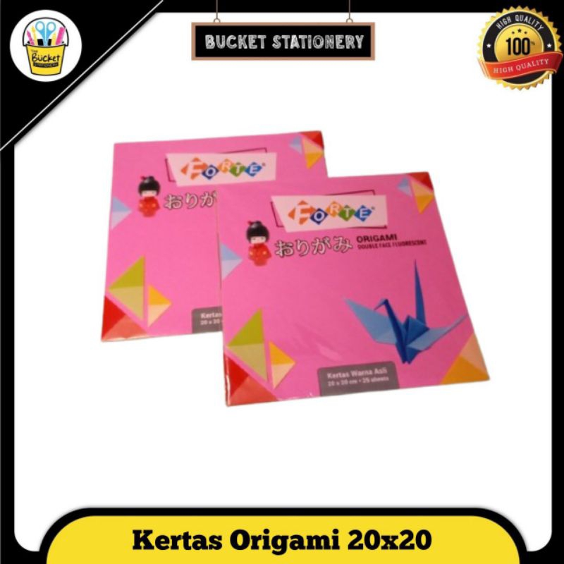 

Kertas lipat origami forte 20×20cm