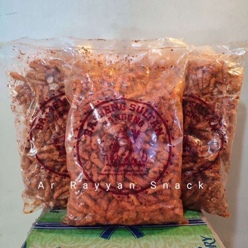 

Basreng Sultan Bandung 1Kg Pedas Extra Daun Jeruk