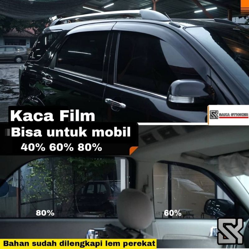 Kaca Film/Riben 20%40%60%80%/Kaca Film Mobil/Kaca Film Jendela/Kaca Film