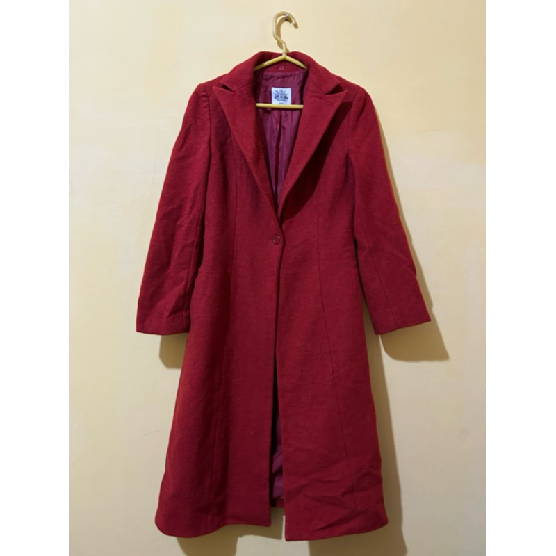 Preloved Long Coat Wool