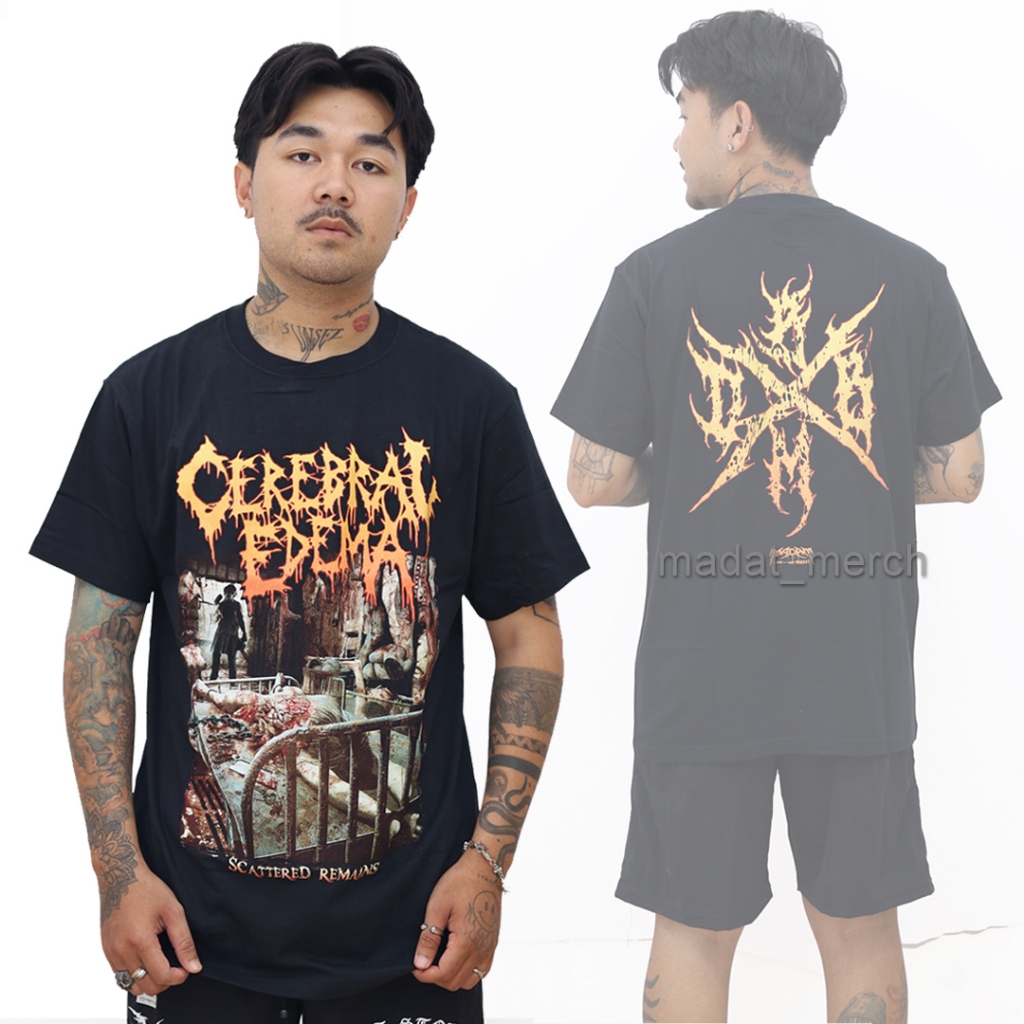 KAOS BAND ORIGINAL TS CEREBRAL EDEMA - SCATTERED REMAINS