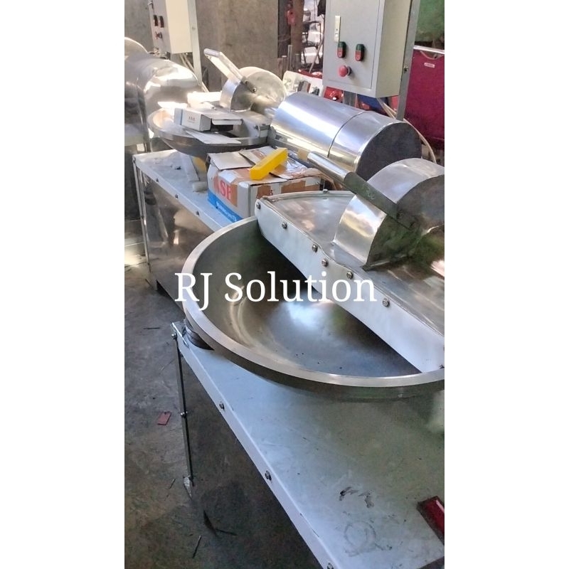 Mesin Gilingan Bakso Premium spek sultan stainless steel diameter wajan 70cm garansi gearbox awet st