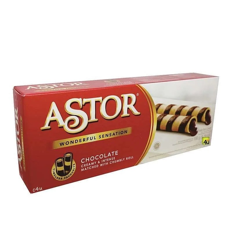 

ASTOR WAFER STICK ISI COKLAT 150GR