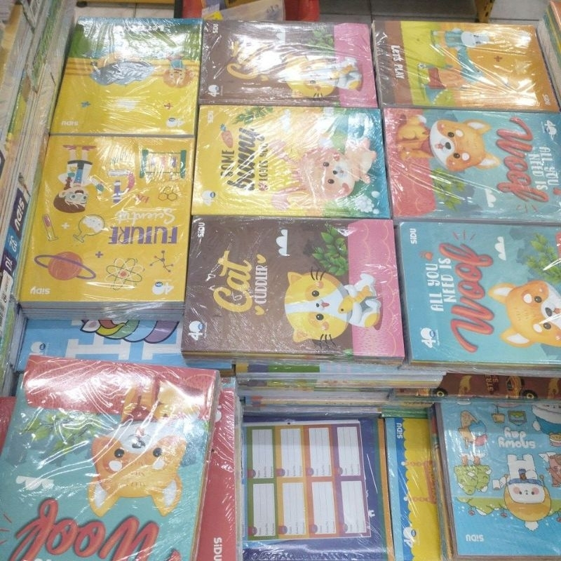 

(1 Pack=10 buku) Buku Tulis SIDU 38 Lembar