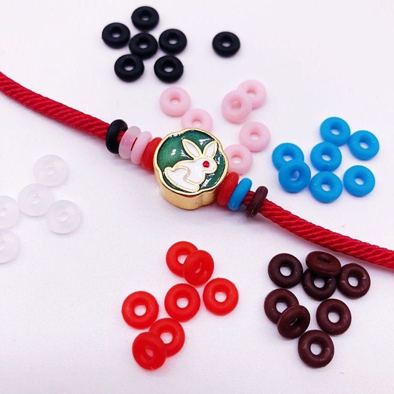 DB | Karet Pembatas Rubber Stopper Bahan Gelang Emas Hongkong / Stopper Karet