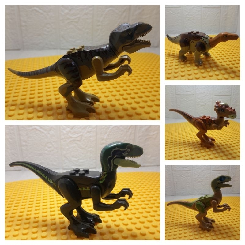 Mainan dinosaurus World figure/lego kw dinosaurus/lego hewan/lego bekas