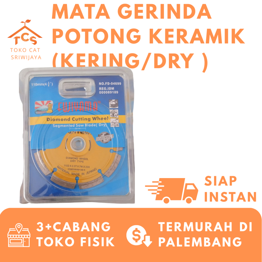 Diamond Wheel FUJIYAMA (DRY) / Potong Keramik FUJIYAMA