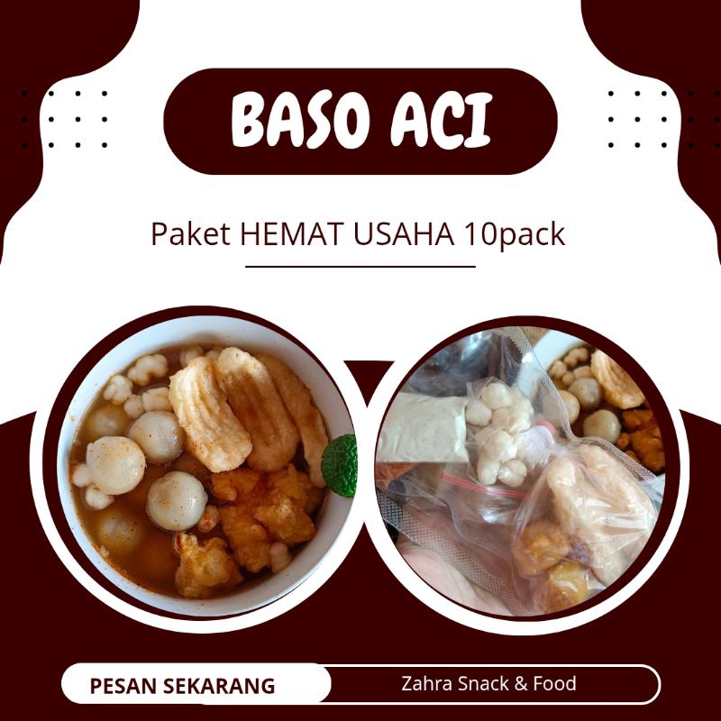 

❤ TERMURAH ❤ PAKET RESELLER BOCI BASO ACI 10PACK ZF