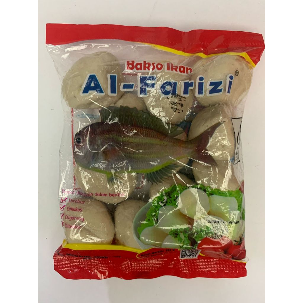 

Bakso Ikan Alfarizi isi 12 butir berat 192 gram Pentol Baso Halal