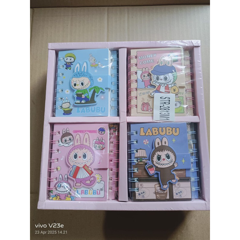 

notes ring motif labubu satuan