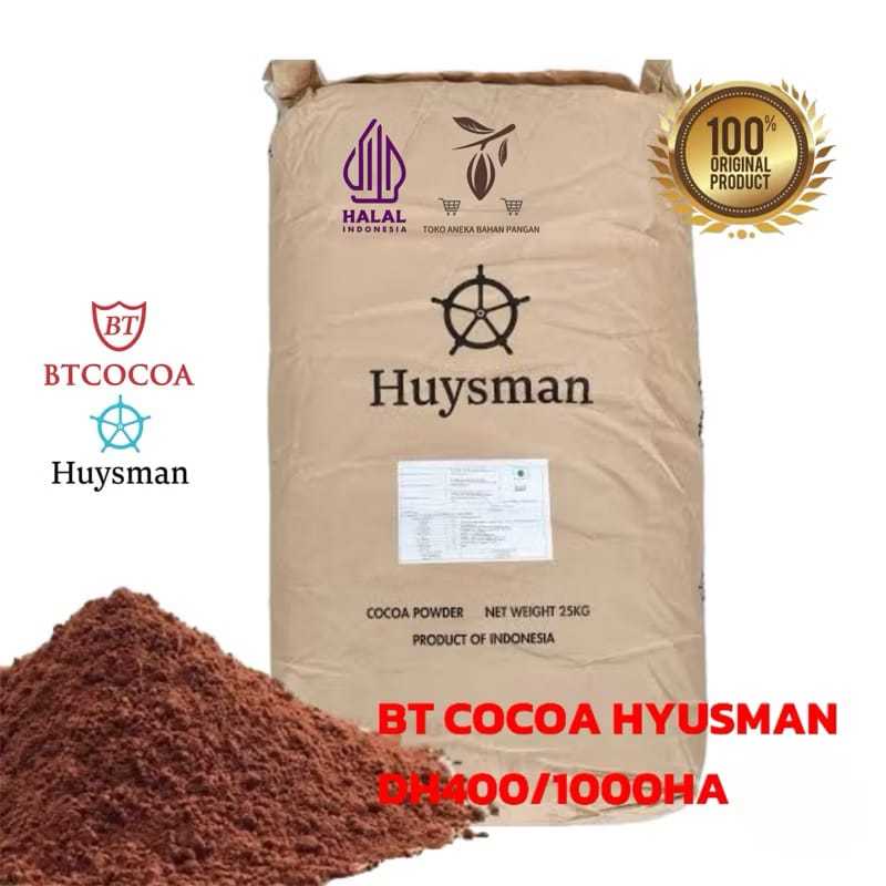 COCOA POWDER BT COCOA HYUSMAN JAVA DARK CHOCOLATE - COCOA POWDER BT 1000 HA 25  DH 400  25KG