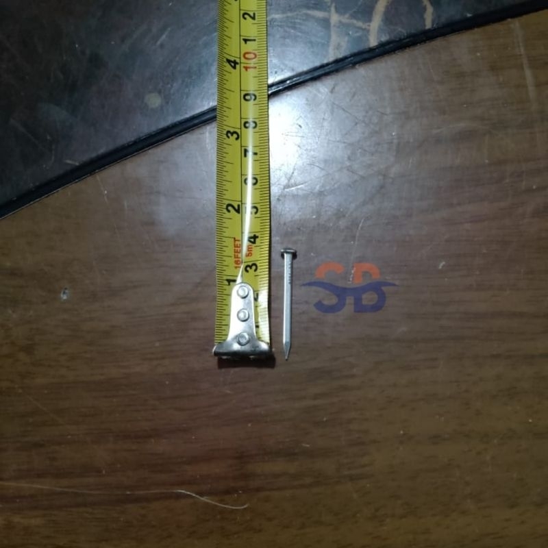 Paku sampan 1½" inch / paku kapal / paku kapal putih petak / paku petak / boat nail