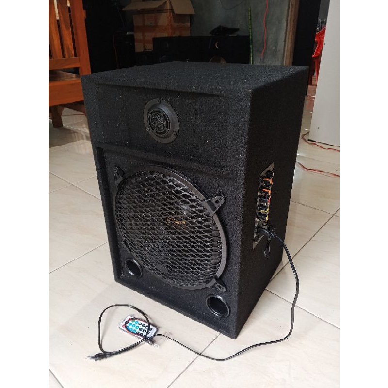 SPEAKER AKTIF 12 INCH SPEAKER MEETING SALON AKTIF RAKITAN BLUTUT BLUETOOTH USB RADIO
