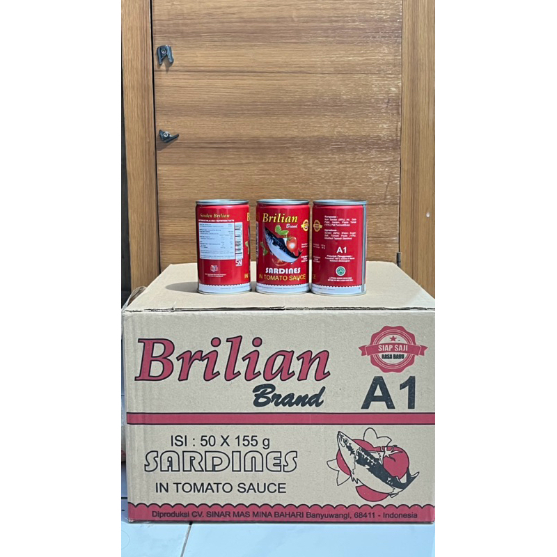 

Sarden Kaleng Brilian 155gr Paket 5pcs