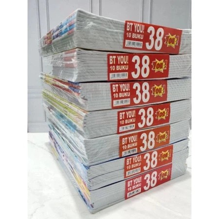 

PGATK-BUKU TULIS KIKY YOU MURAH 38 LEMBAR(10PCS) || Buku merk You By Kiky