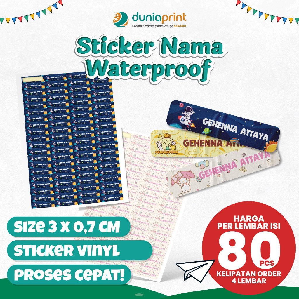 

Stiker Label Nama | Stiker Nama Waterproof | Stiker Label Waterproof | Label Nama Custom | Label Nama | Sticker Custom Nama | Cetak Label Nama | Dunia Print